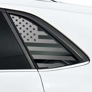 Main 2020 2024 volkswagen atlas cross quarter window american flag decal matte black
