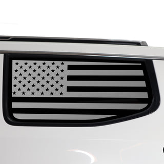 Main 2022 2024 jeep wagoneer quarter window american flag decal matte black
