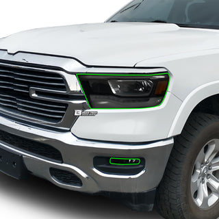 Main dodge ram laramie 2021 ppf tint front