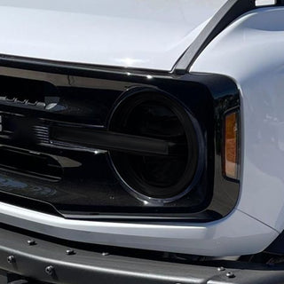 Main image ford bronco 2023 headlight tint dark smoke ppf