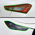 Fits Maserati Ghibli Full Headlight Taillight Precut Smoked PPF Tint Kit Film Overlay