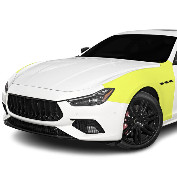 Fits Maserati Ghibli (Modena Ultima & Trofeo) 2018+ Precut Premium Paint Protection Film Clear Bra PPF Decal Film Kit Cover