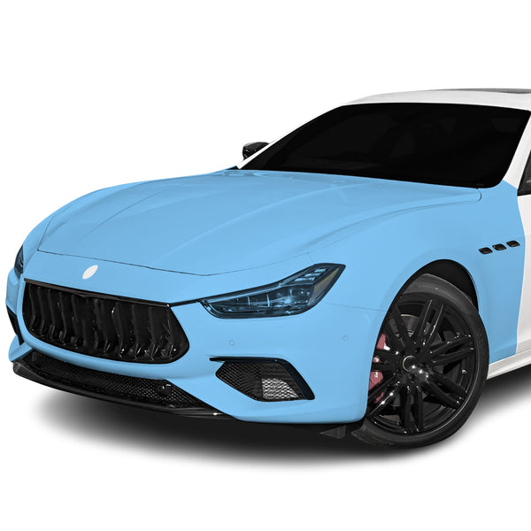 Fits Maserati Ghibli (Modena Ultima & Trofeo) 2018+ Precut Premium Paint Protection Film Clear Bra PPF Decal Film Kit Cover