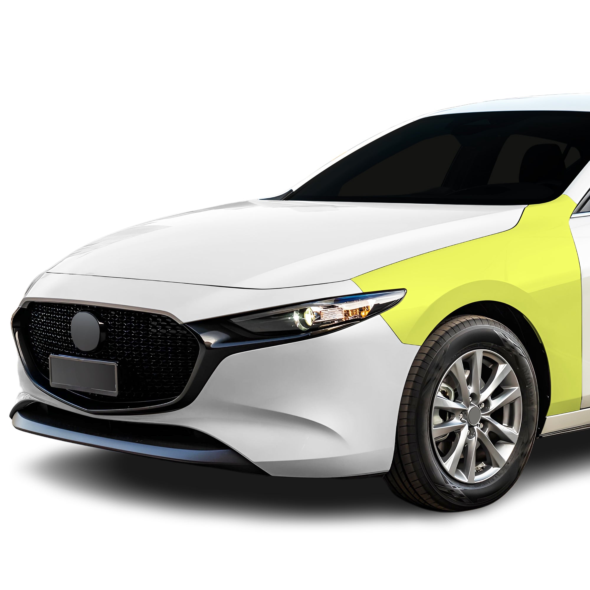 Fits Mazda 3 Hatchback 2019+ Precut Premium Paint Protection Film Clear Bra PPF Decal Film Kit - Bogar Tech Designs