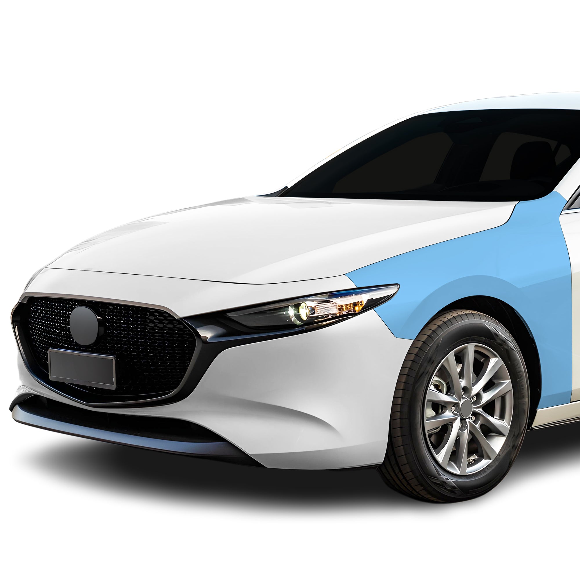 Fits Mazda 3 Hatchback 2019+ Precut Premium Paint Protection Film Clear Bra PPF Decal Film Kit - Bogar Tech Designs