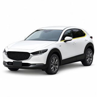 Mazda CX-30 2020-2026 Blackout Chrome Delete Kit - Precut Gloss Black Vinyl Overlays