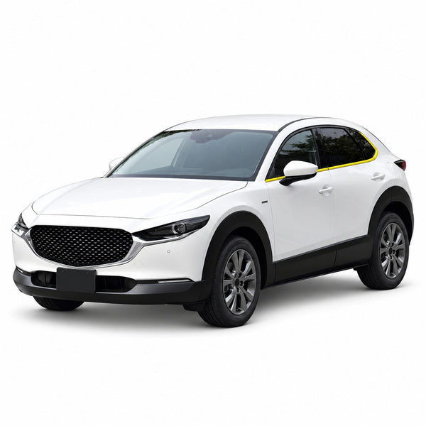 Mazda CX-30 2020-2026 Blackout Chrome Delete Kit - Precut Gloss Black Vinyl Overlays