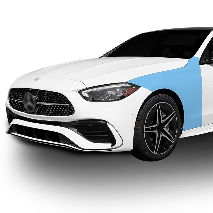Fits Mercedes Benz C300 Sedan 2022 - 2024 Precut Premium Paint Protection Film Clear Bra PPF Decal Film Kit Cover - Bogar Tech Designs
