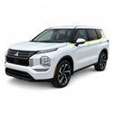 Mitsubishi Outlander 2022-2026 Blackout Chrome Delete Kit - Precut Gloss Black Vinyl Overlays