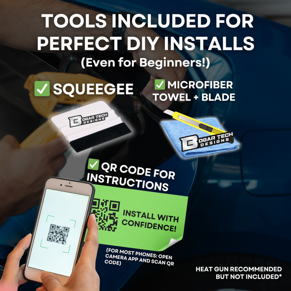 BMW 7 Series 2023-2026 Blackout Chrome Delete Kit – Precut Gloss Black Vinyl Overlays