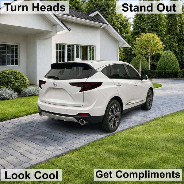 Acura RDX 2019–2026 Dark Smoke Headlight & Taillight Tint Kit – Precut Vinyl Lens Overlays