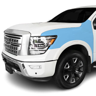 Fits Nissan Titan (Pro-4X & Platinum) 2020+ Precut Premium Paint Protection Film Clear Bra PPF Decal Film Kit Cover