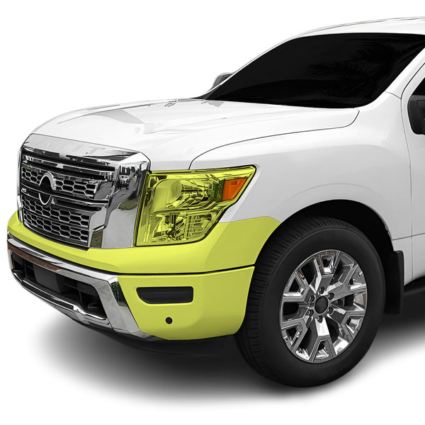 Fits Nissan Titan (S & SV) 2020+ Precut Premium Paint Protection Film Clear Bra PPF Decal Film Kit Cover