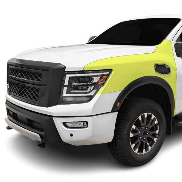 Fits Nissan Titan (XD Pro-4X & Platinum) 2020+ Precut Premium Paint Protection Film Clear Bra PPF Decal Film Kit Cover