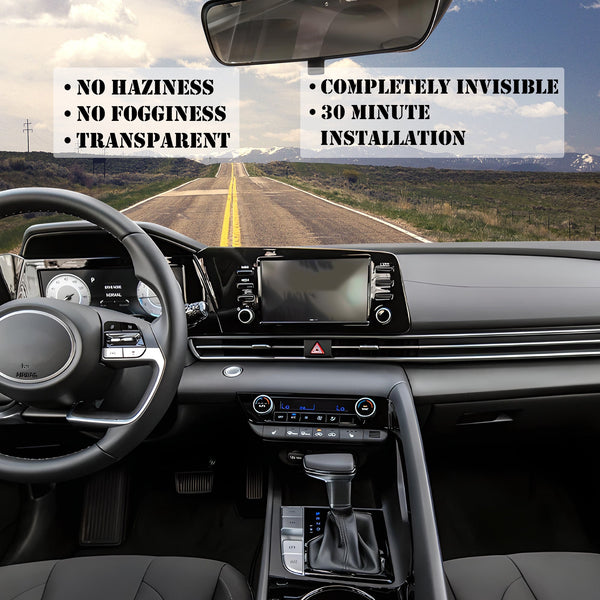 For Hyundai Genesis 2010-2016 Precut Front Rear Windshield Premium Protection Self Healing Film Kit - Bogar Tech Designs