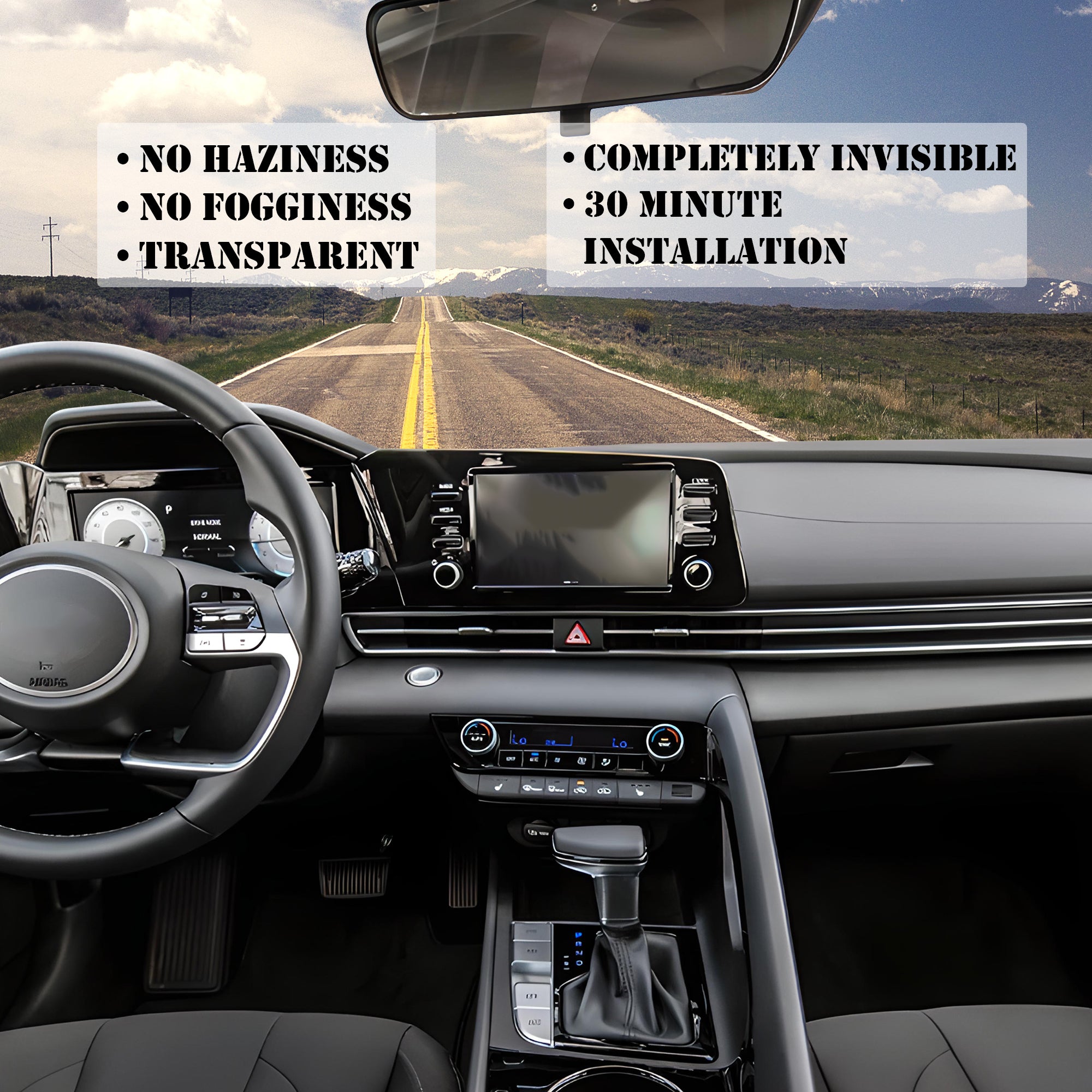 For KIA K5 2021+ Precut Front Rear Windshield Premium Protection Self Healing Film Kit - Bogar Tech Designs
