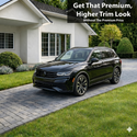 Volkswagen Tiguan 2018-2024 Blackout Chrome Delete Kit - Precut Gloss Black Vinyl Overlays