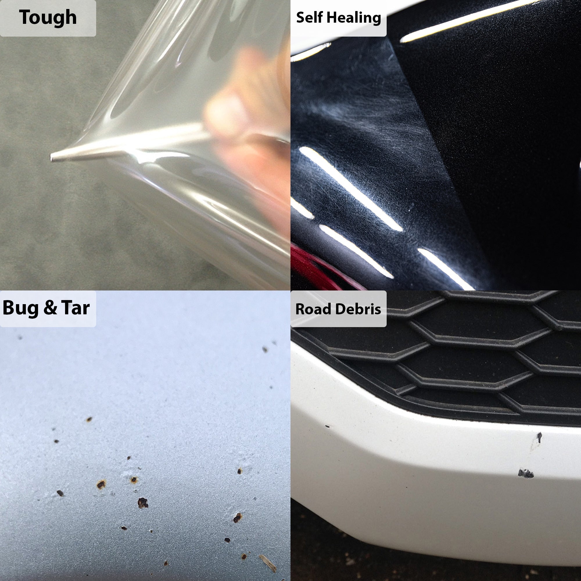 Precut Premium Paint Protection Film Clear Bra PPF Decal Film Kit Cover Fits Kia Sportage 2023 - 2024 - Bogar Tech Designs
