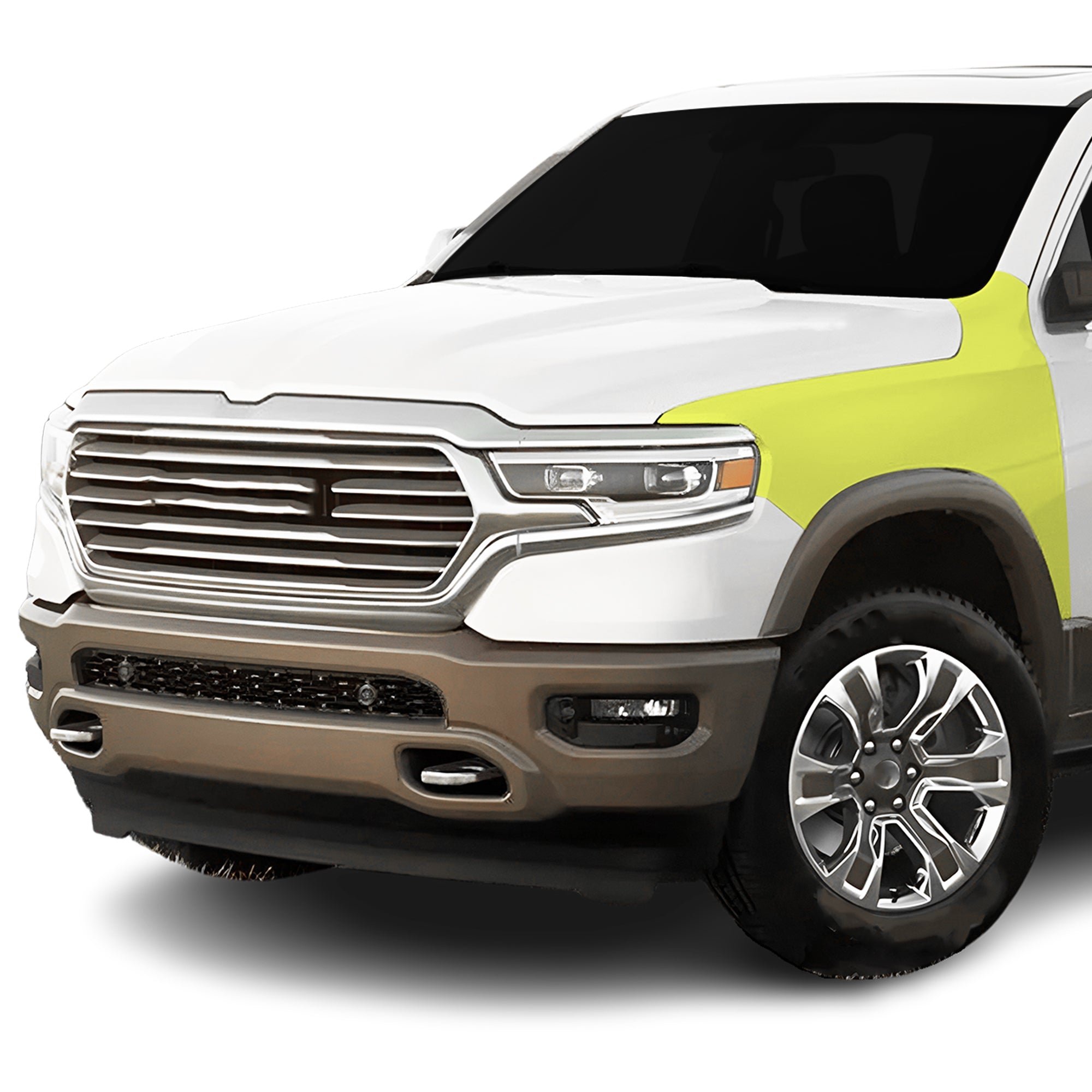 Fits Ram 1500 (Laramie & Limited Longhorn & Limited) 2019+ Precut Premium Paint Protection Film Clear Bra PPF Decal Film Kit Cover - Bogar Tech Designs