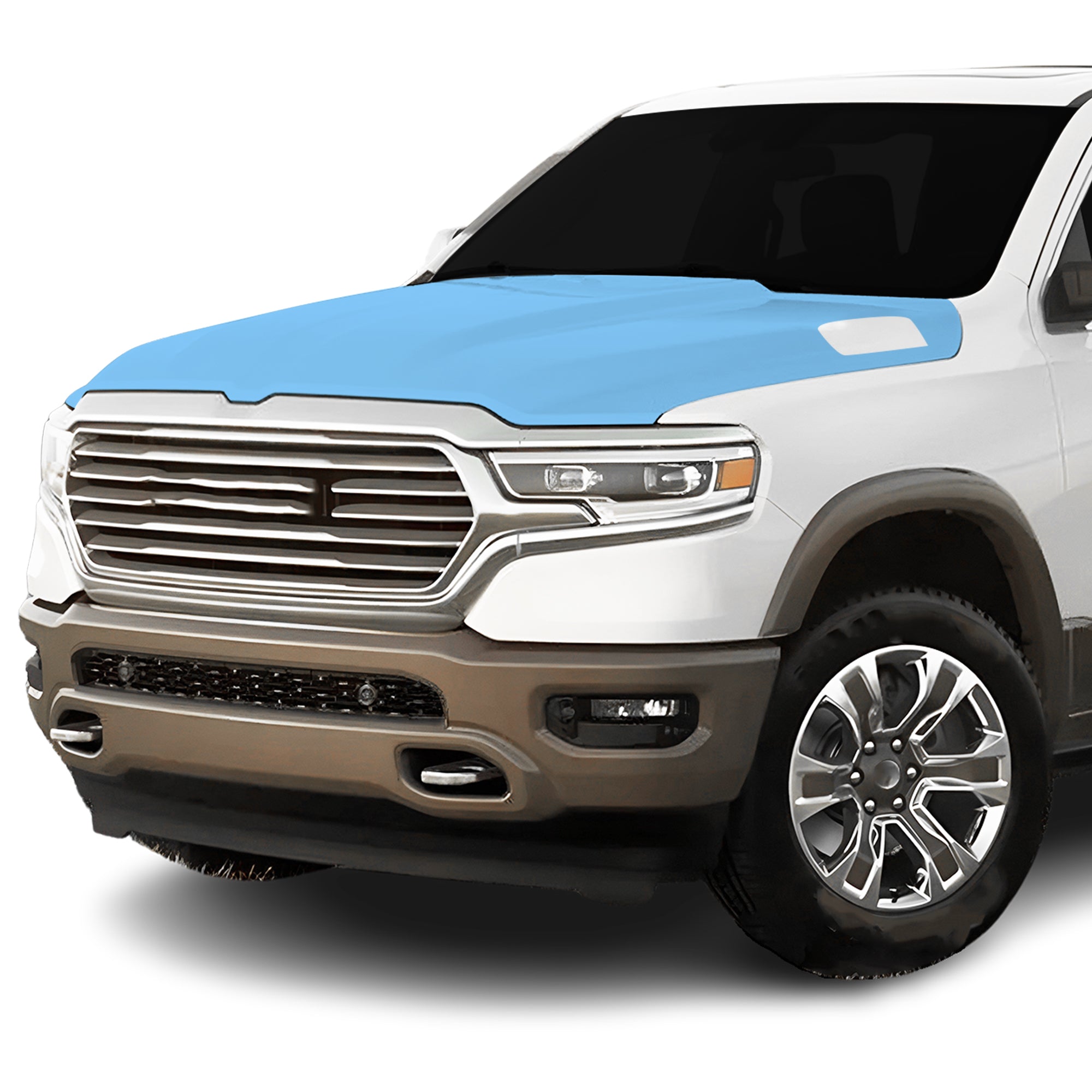 Fits Ram 1500 (Laramie & Limited Longhorn & Limited) 2019+ Precut Premium Paint Protection Film Clear Bra PPF Decal Film Kit Cover - Bogar Tech Designs