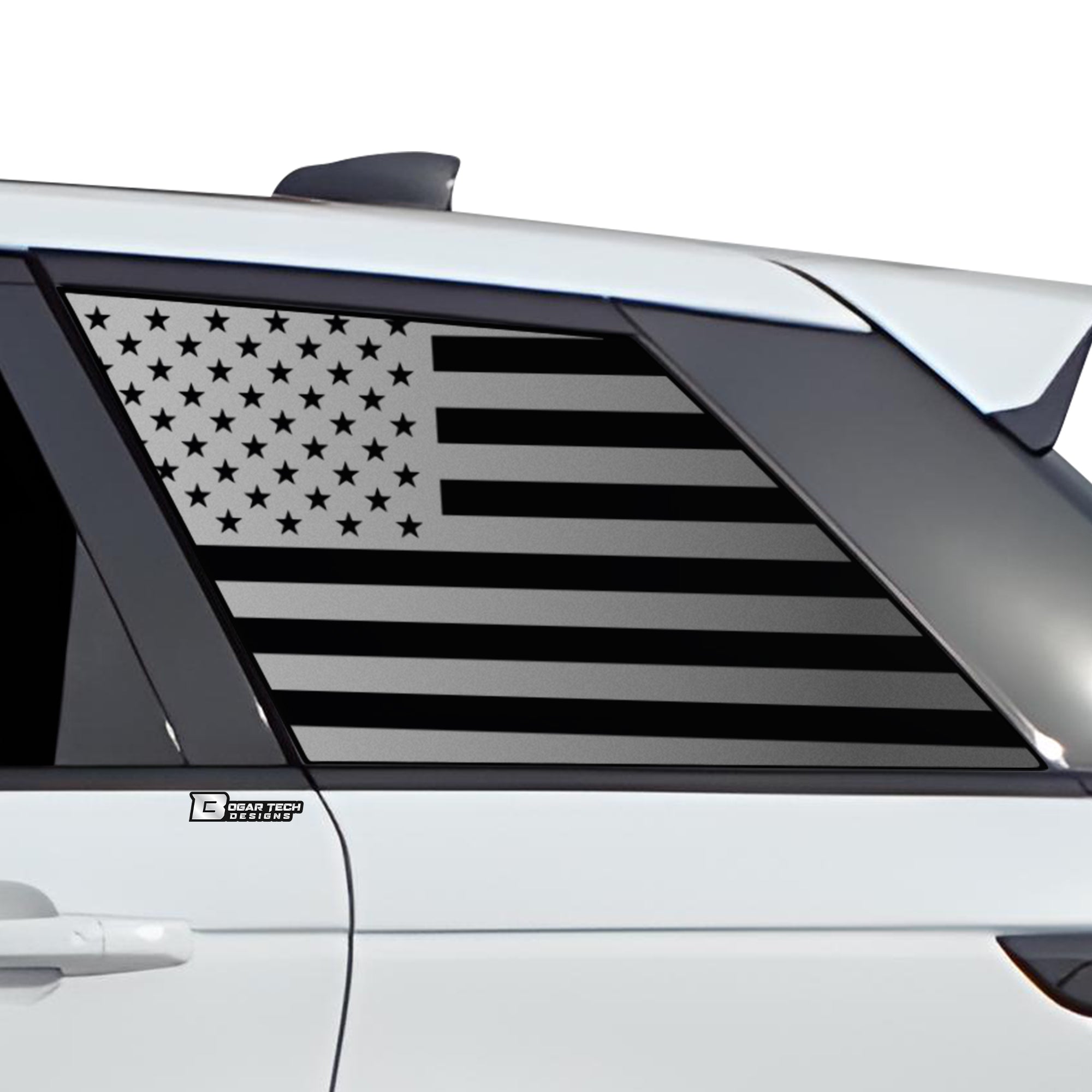 Quarter Window American Flag Vinyl Decal Stickers Fits Range Rover Spo ...