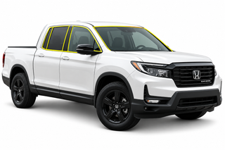 Honda Ridgeline 2017-2026 Blackout Chrome Delete Kit - Precut Gloss Black Vinyl Overlays