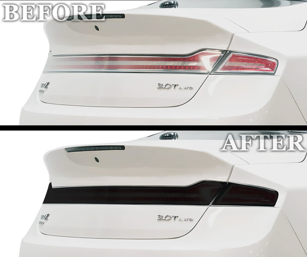 Full Headlight Taillight Precut Smoked PPF Tint Kit Film Overlay Fits Lincoln MKZ