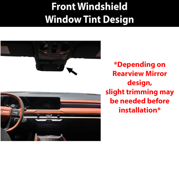Kia Telluride 2027+ Full Windows + Windshield Ceramic Window Tint Kit – Precut (Heat Rejection)