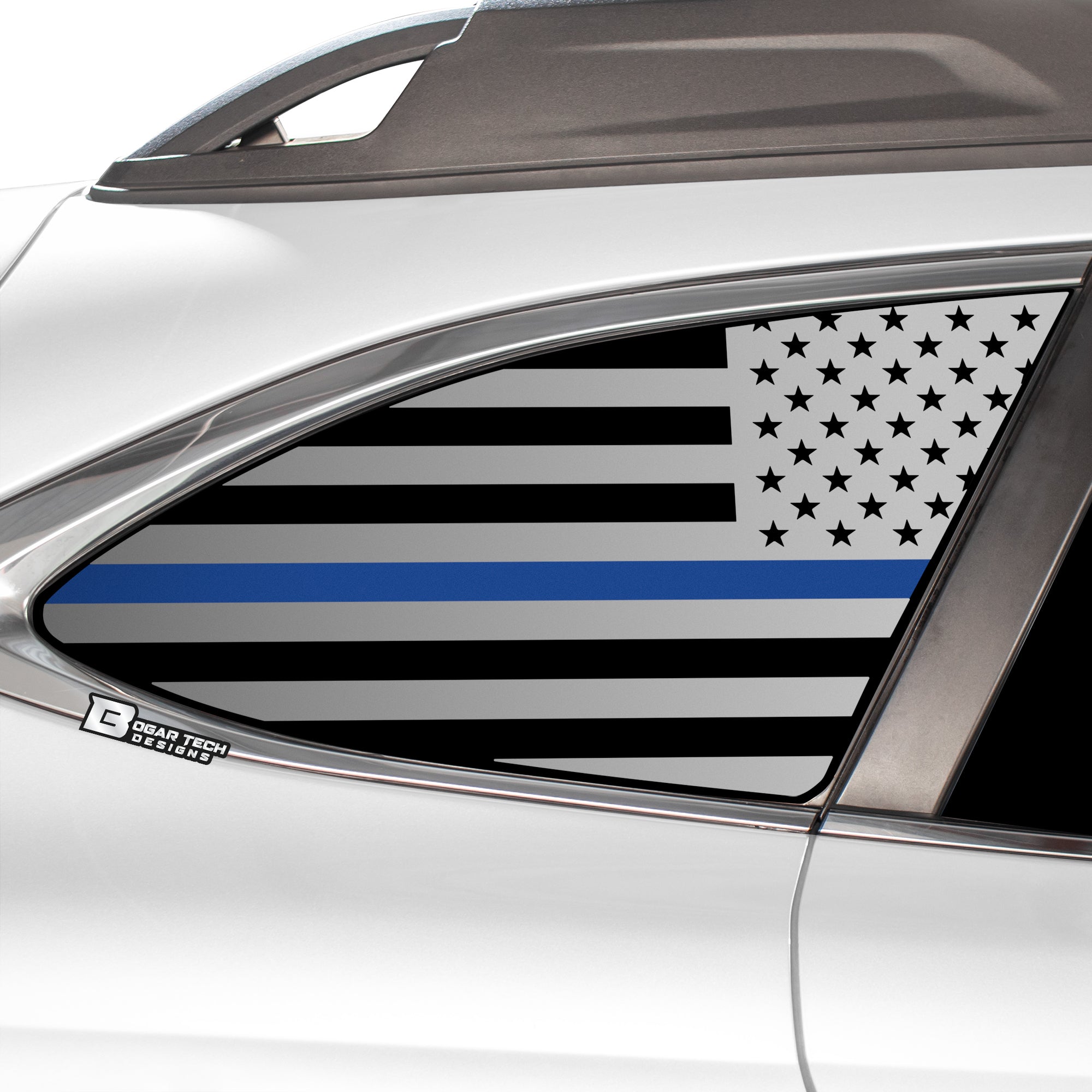 Quarter Window American Flag Vinyl Decal Stickers Fits Subaru Outback 2020 - 2025 - Bogar Tech Designs