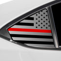 Quarter Window American Flag Vinyl Decal Stickers Fits Subaru WRX 2022-2024