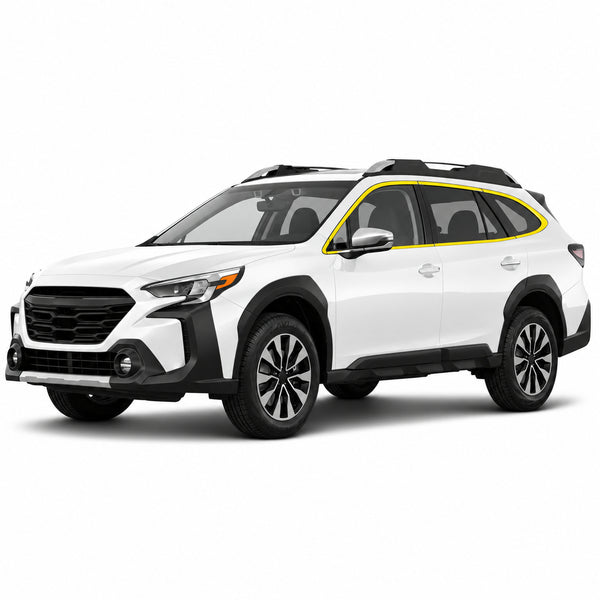 Subaru Outback 2020-2025 Blackout Chrome Delete Kit – Precut Gloss Black Vinyl Overlays