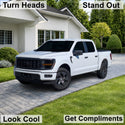 Ford F-150 2024-2026 Dark Smoke Headlight & Taillight Tint Kit – Precut Vinyl Lens Overlays Film
