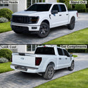 Ford F-150 2024-2026 Dark Smoke Headlight & Taillight Tint Kit – Precut Vinyl Lens Overlays Film