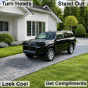 Toyota 4Runner 2014–2024 Dark Smoke Headlight & Taillight Tint Kit – Precut Vinyl Lens Overlays