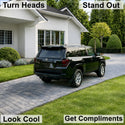 Toyota 4Runner 2014–2024 Dark Smoke Headlight & Taillight Tint Kit – Precut Vinyl Lens Overlays