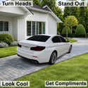 BMW 5 Series 2021–2023 Dark Smoke Headlight & Taillight Tint Kit – Precut Vinyl Lens Overlays