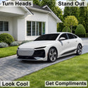 Audi A6 S6 e-tron 2025-2027 Dark Smoke Headlight & Taillight Tint Kit – Precut Vinyl Lens Overlays Film