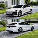 Audi A6 S6 e-tron 2025-2027 Dark Smoke Headlight & Taillight Tint Kit – Precut Vinyl Lens Overlays Film