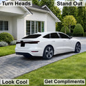 Audi A6 S6 e-tron 2025-2027 Dark Smoke Headlight & Taillight Tint Kit – Precut Vinyl Lens Overlays Film