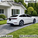 Audi A6 S6 e-tron 2025-2027 Dark Smoke Headlight & Taillight Tint Kit – Precut Vinyl Lens Overlays Film