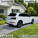 Audi Q5 2021–2025 Dark Smoke Headlight & Taillight Tint Kit – Precut Vinyl Lens Overlays