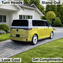 Volkswagen ID. Buzz 2025 Dark Smoke Headlight & Taillight Tint Kit – Precut Vinyl Lens Overlays Film