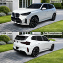 BMW X3 2025-2026 Dark Smoke Headlight & Taillight Tint Kit – Precut Vinyl Lens Overlays Film