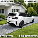 BMW X3 2025-2026 Dark Smoke Headlight & Taillight Tint Kit – Precut Vinyl Lens Overlays Film