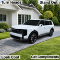 Kia Telluride 2027+ Dark Smoke Headlight & Taillight Tint Kit – Precut Vinyl Lens Overlays Film