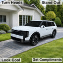 Kia Telluride 2027+ Dark Smoke Headlight & Taillight Tint Kit – Precut Vinyl Lens Overlays Film
