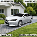 Fits Lexus ES 2013-2015 Full Headlight Taillight Precut Smoked PPF Tint Kit Film Overlay
