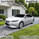 Fits Lexus ES 2013-2015 Full Headlight Taillight Precut Smoked PPF Tint Kit Film Overlay