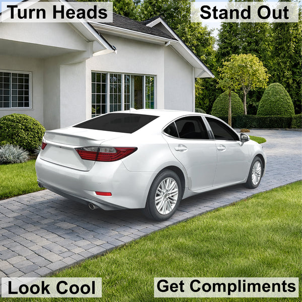 Fits Lexus ES 2013-2015 Full Headlight Taillight Precut Smoked PPF Tint Kit Film Overlay
