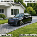 Volkswagen Golf 2022–2026 Dark Smoke Headlight & Taillight Tint Kit – Precut Vinyl Lens Overlays